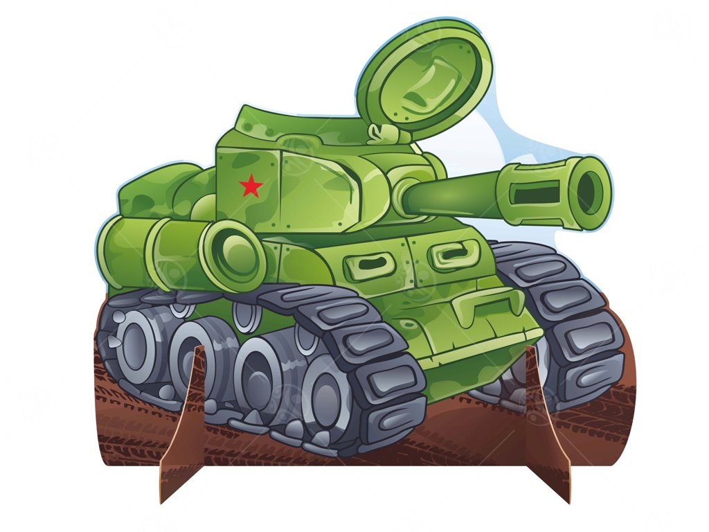 Театральная декорация  Танк