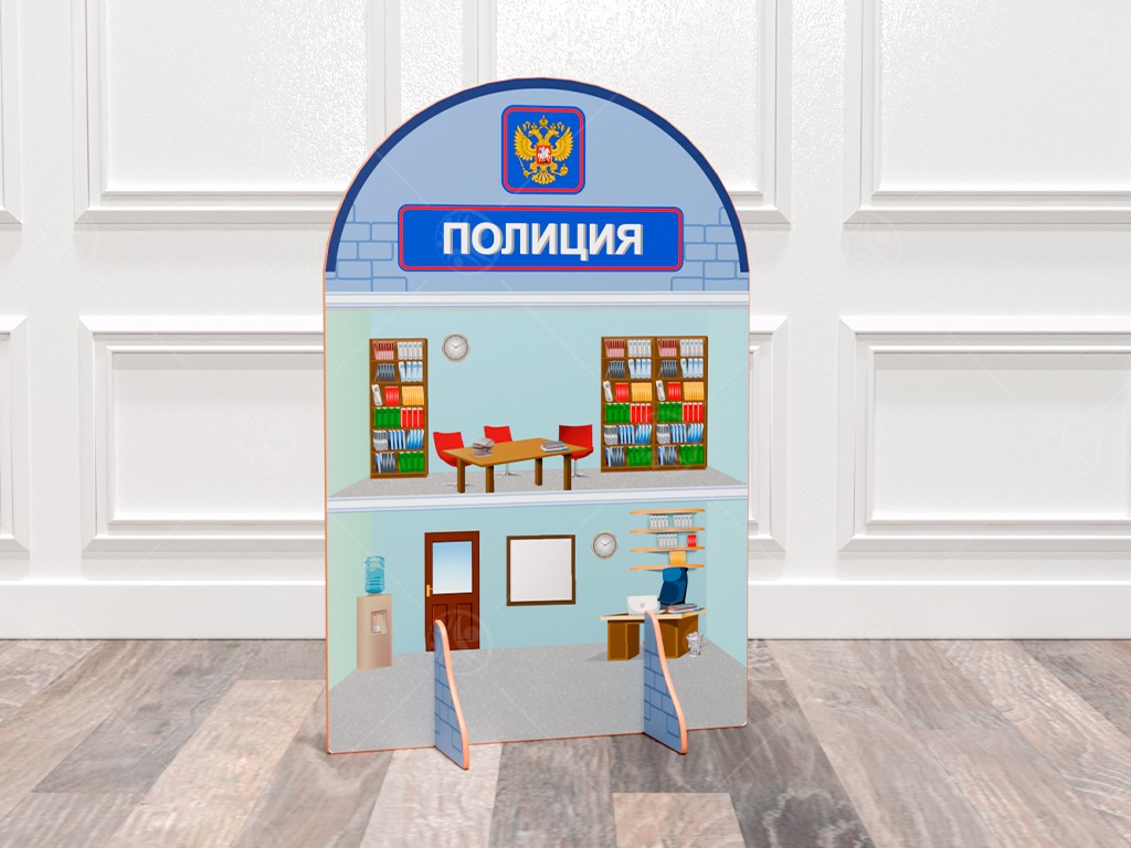 Театральная декорация Полиция 2