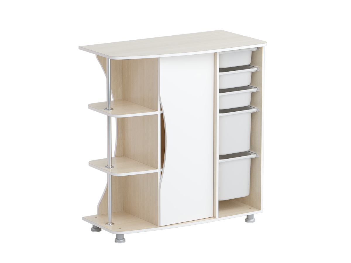 9444 Дуб Молочный Белый