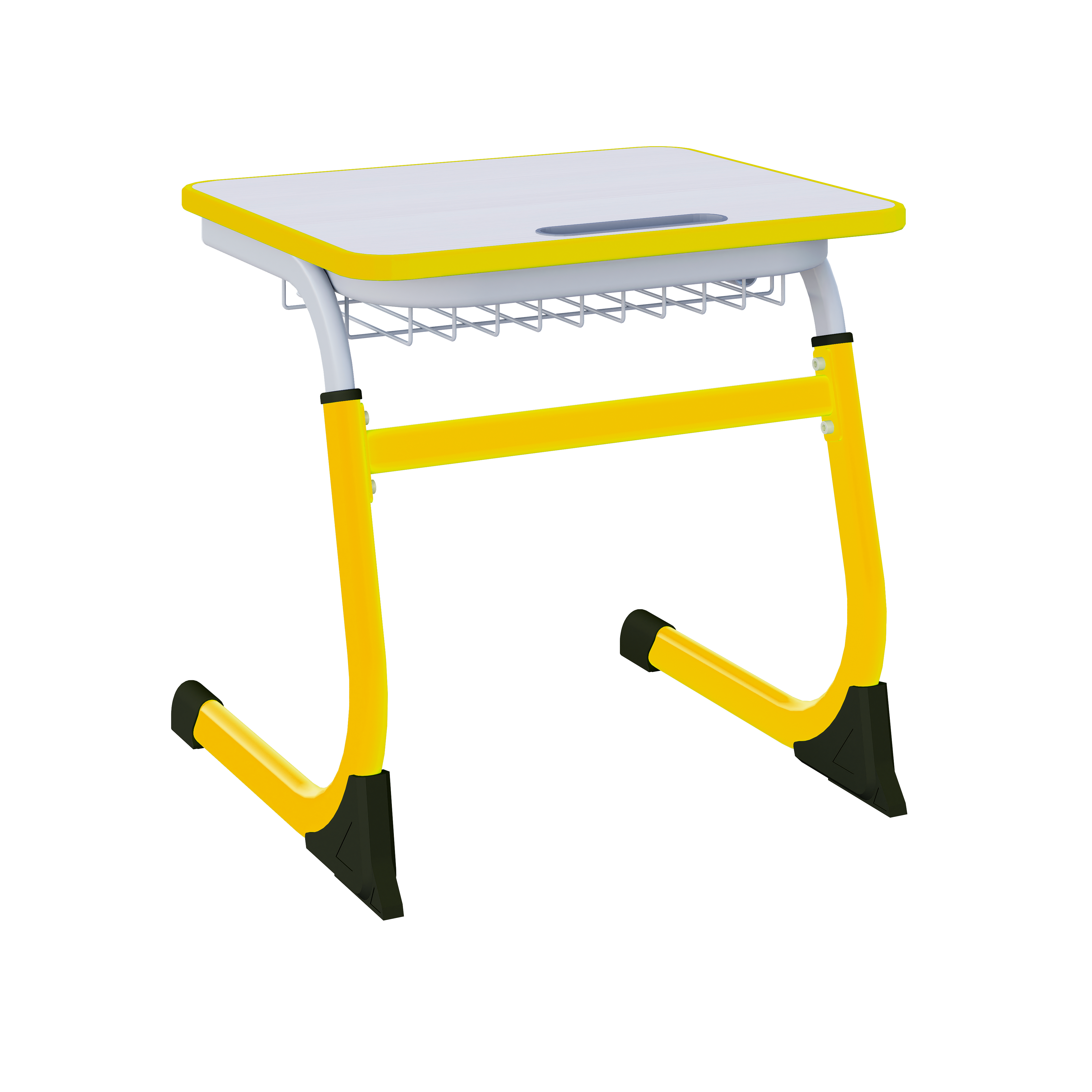 153138 желтый каркас, кромка желтая