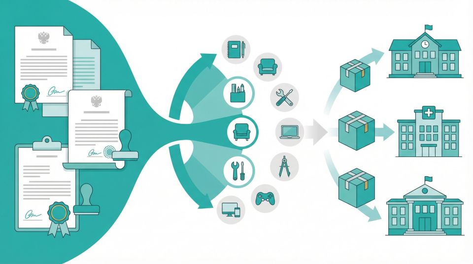 Подберем товары по приказу №838 для муниципальных организаций