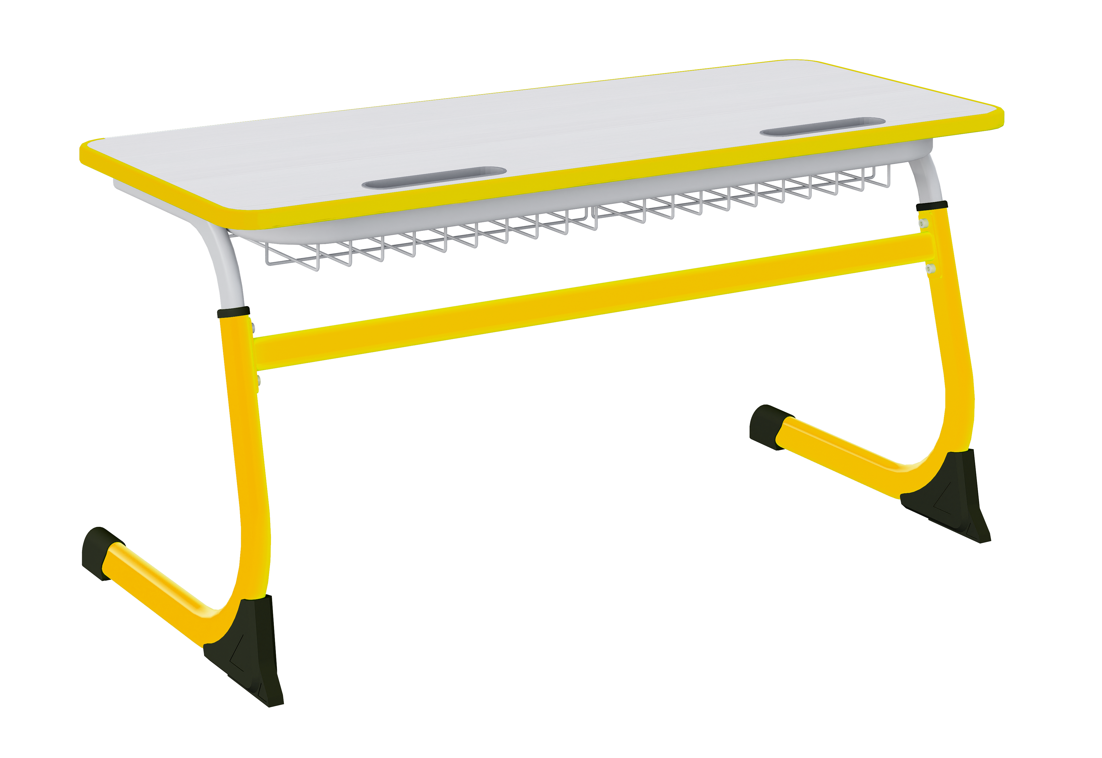 143153 желтый каркас, кромка желтая