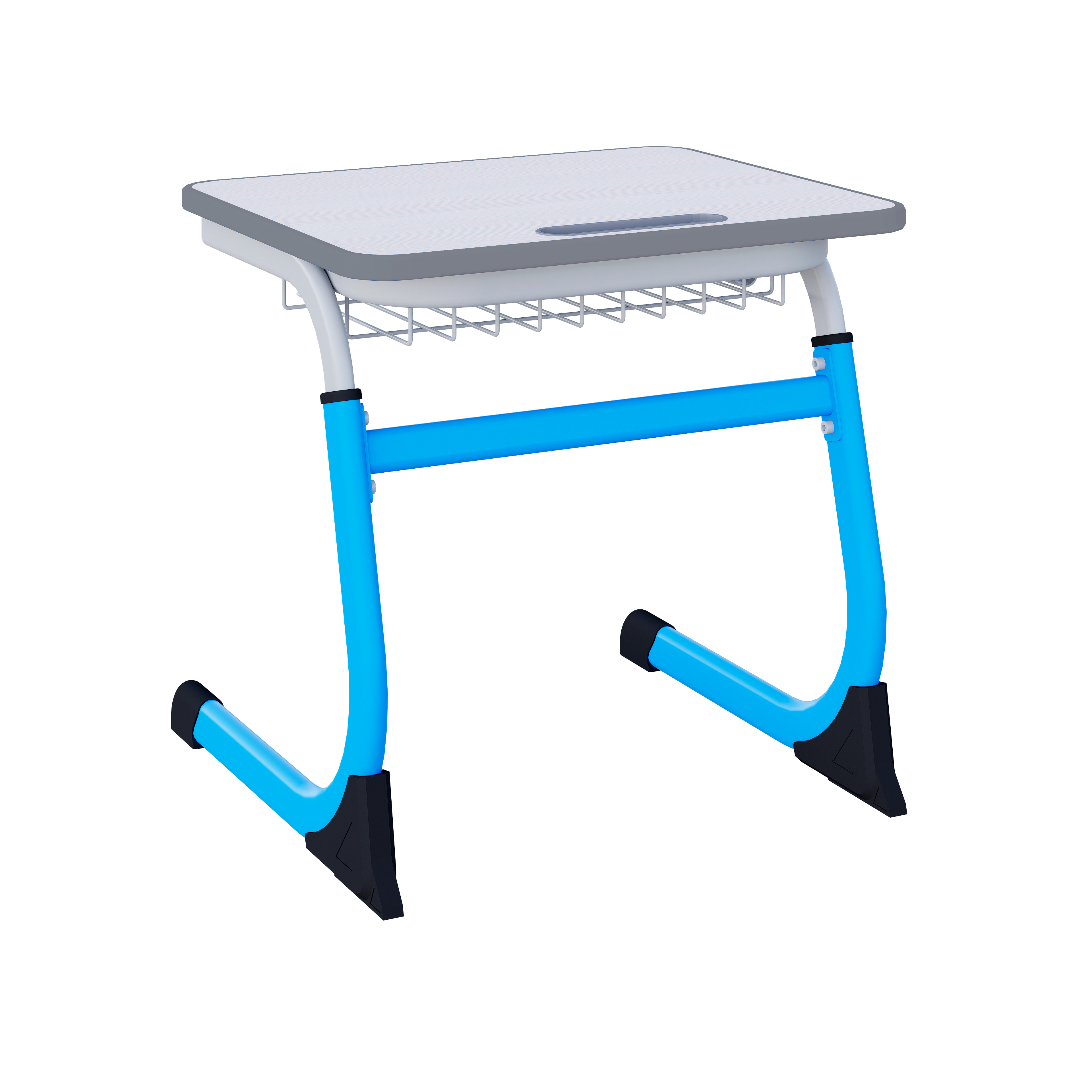 153138 синий каркас, кромка серая