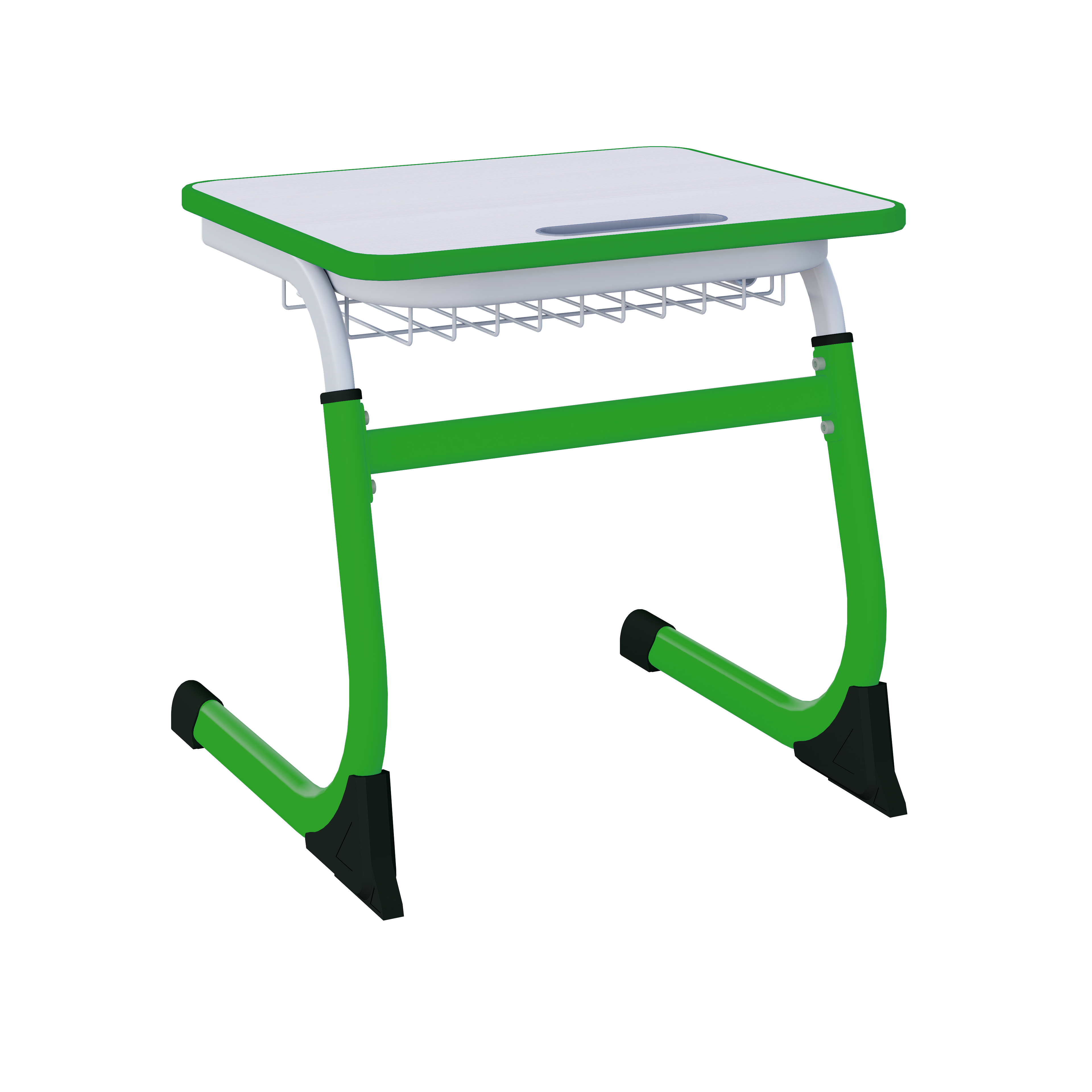 153138 зеленый каркас, кромка зеленая