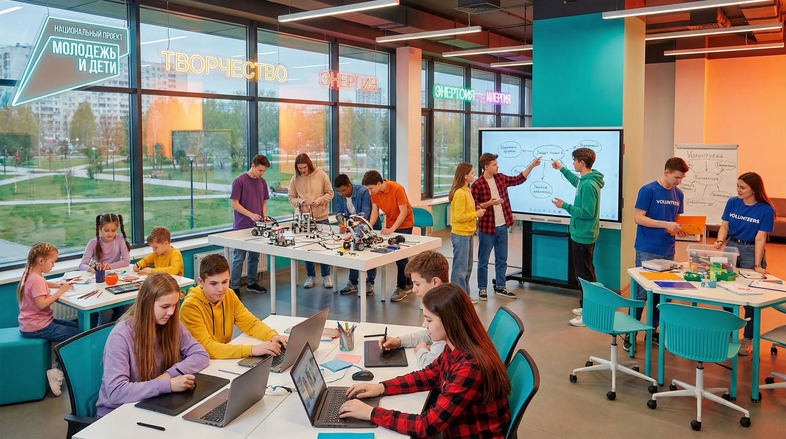 Национальный проект «Молодежь и дети»