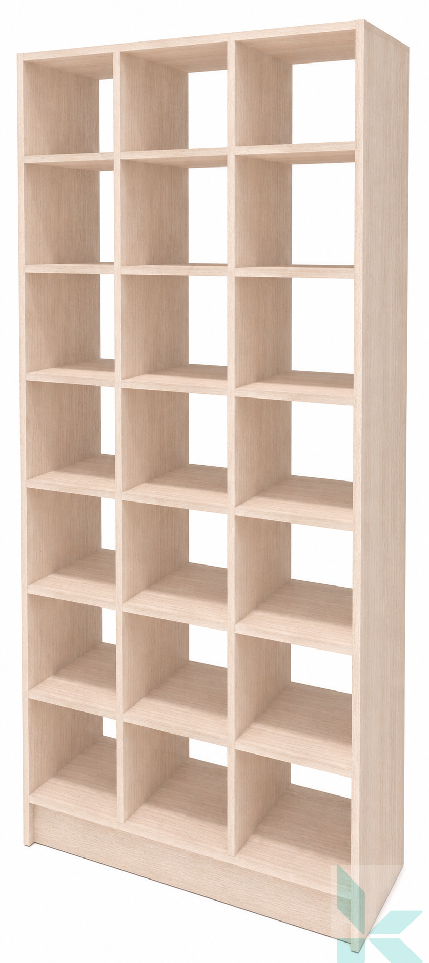 Стеллаж для книг, 800x310x1800 мм