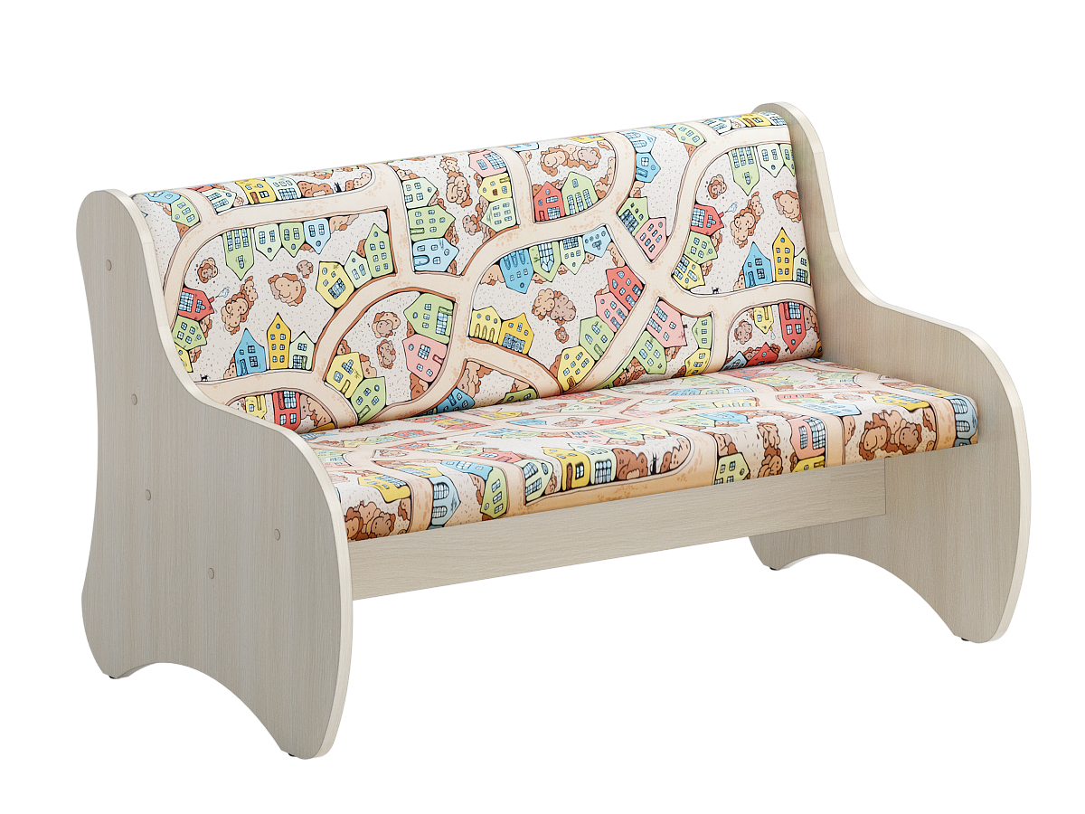 Диван КНОПИК дуб молочный