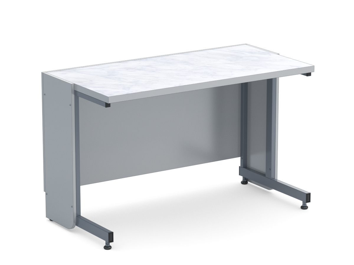 Стол лаборантский серый