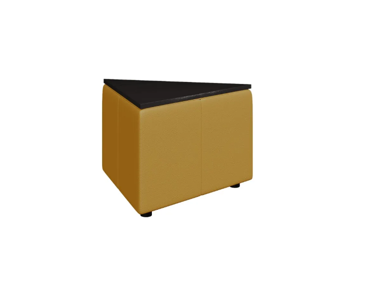 пуф треугольный со столиком