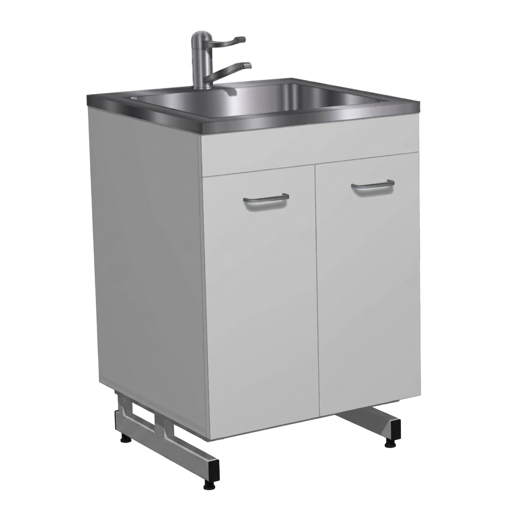 Стол-мойка, корпус ЛДСП, 600х600х850 мм
