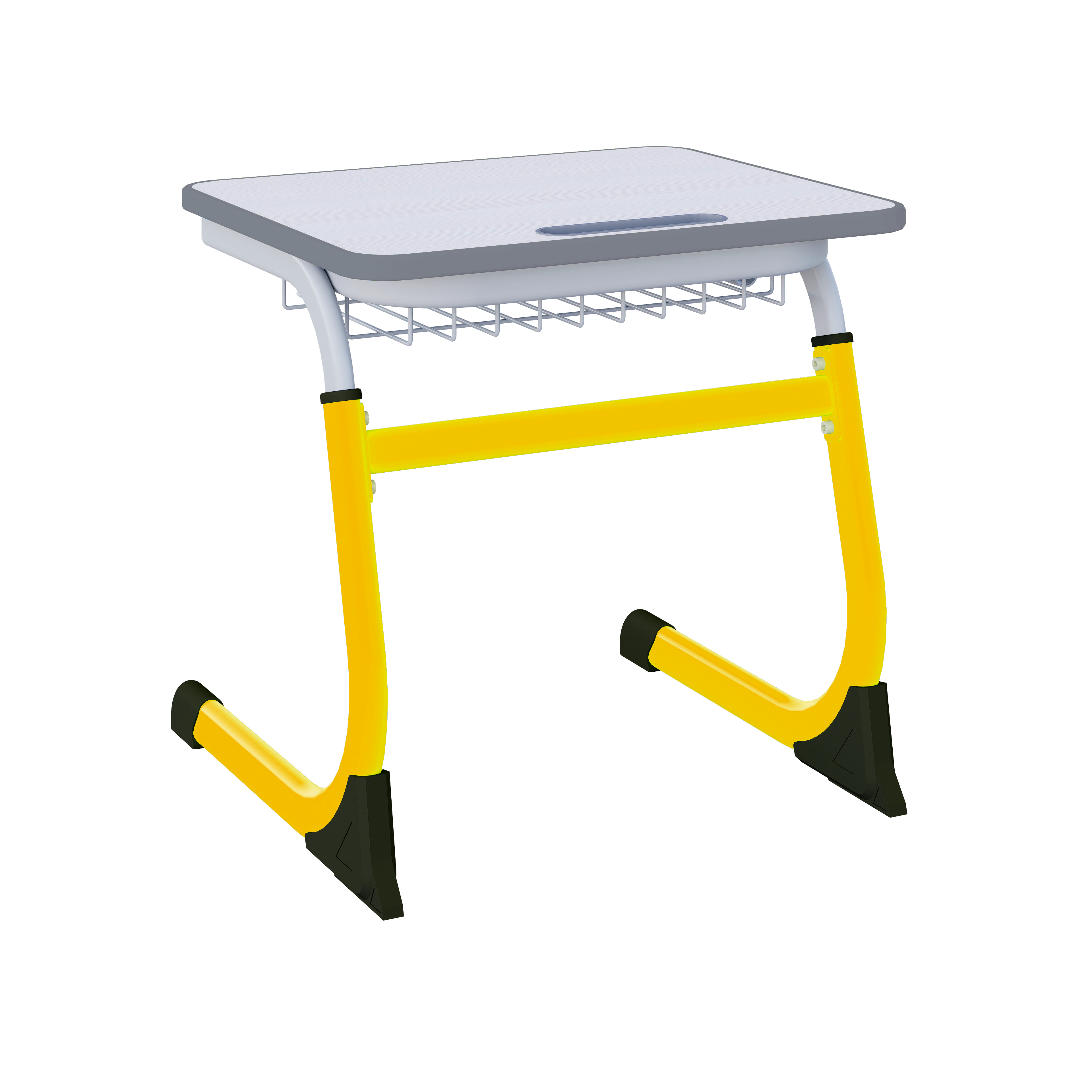 153138 желтый каркас, кромка серая