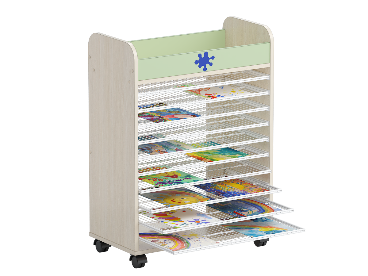 Сушилка рис Клякса дуб фист