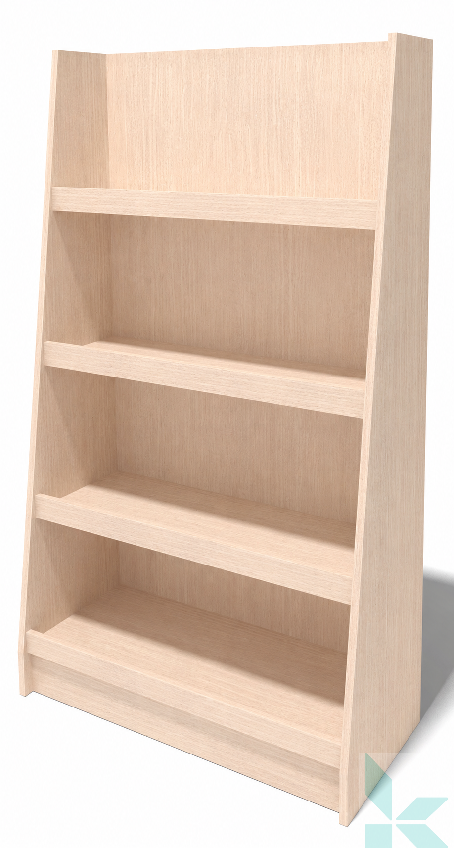 Стеллаж для книг Лесенка, 800x350x1400 мм