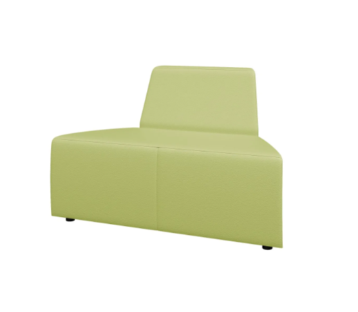 Секция с узкой спинкой