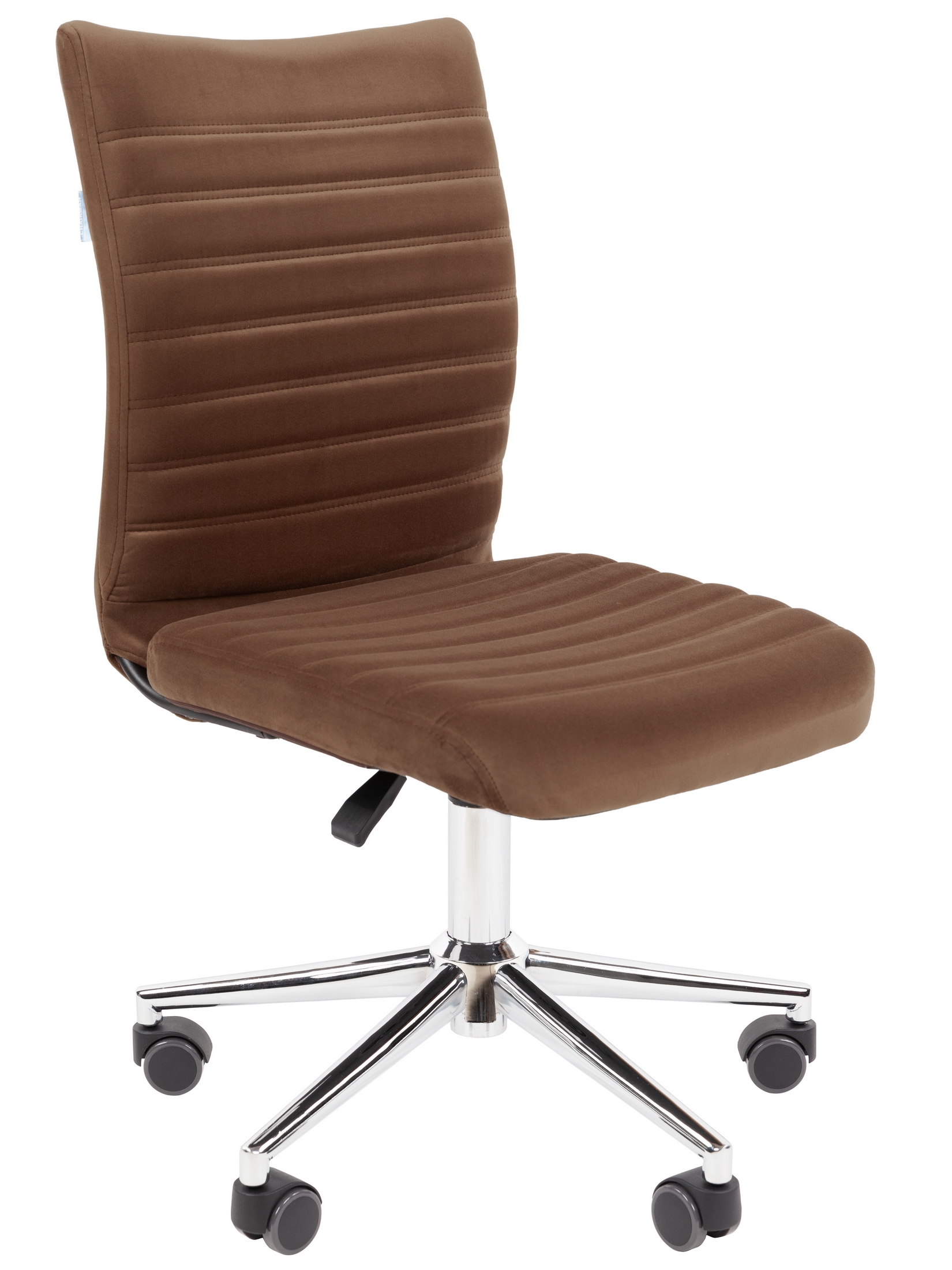 ofisnoe-kreslo-chairman-033-tkan-velyur-korichnevyy